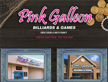 Tablet Screenshot of pinkgalleon.com